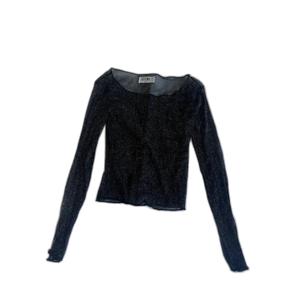 LF | Seek the Label | Elegant Black Long Sleeve Top
